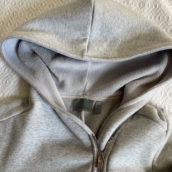Athleta SP Cozy Karma asymmetrical hoodie - Picture 4 of 13